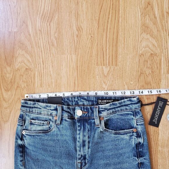 Blank NYC | 'The Madison' High Rise Crop Released Hem Jeans - size 27 - Picture 8 of 12